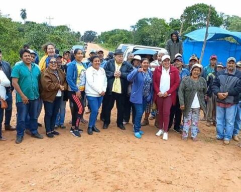 Civic and councilors of San Matías reinforced the strike for the 2023 census in Las Petas