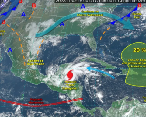 Cold front 7 will arrive this Wednesday afternoon