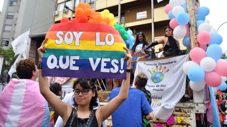 Córdoba: thousands of people and some 14 floats shone in the pride march