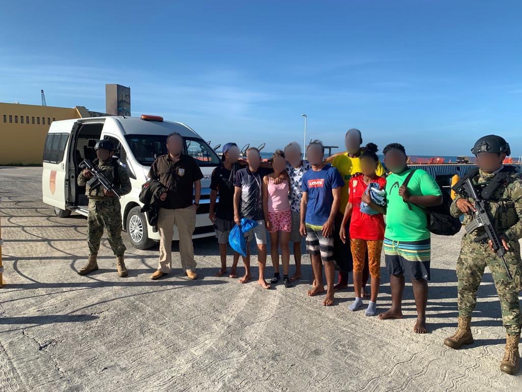 Balseros Cubanos rescatados