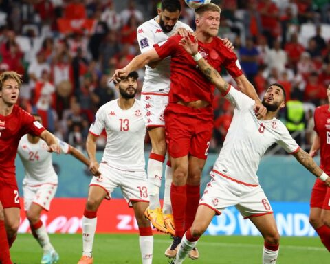 Cup: Denmark and Tunisia do not come out of the 0-0 in the debut for Group D
