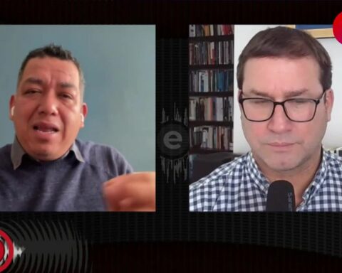 Darwin Espinoza on the poster in Congress: "It was a spontaneous act"