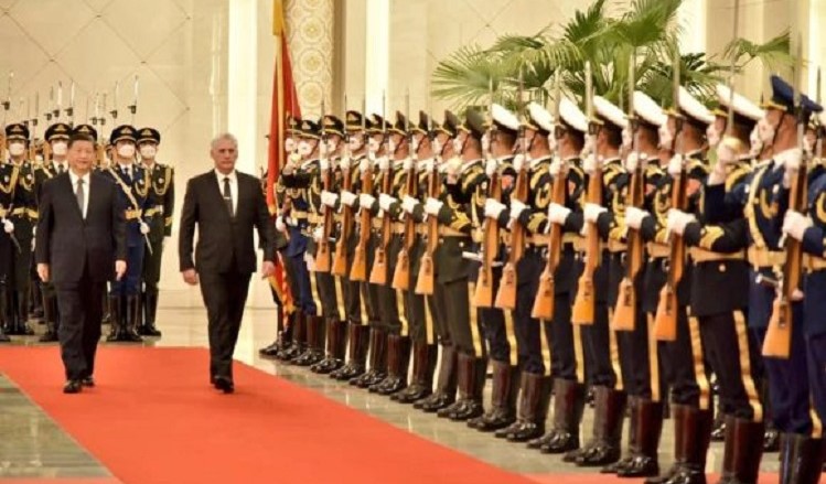 Díaz-Canel, Xi Jinping, Cuba, Beijing