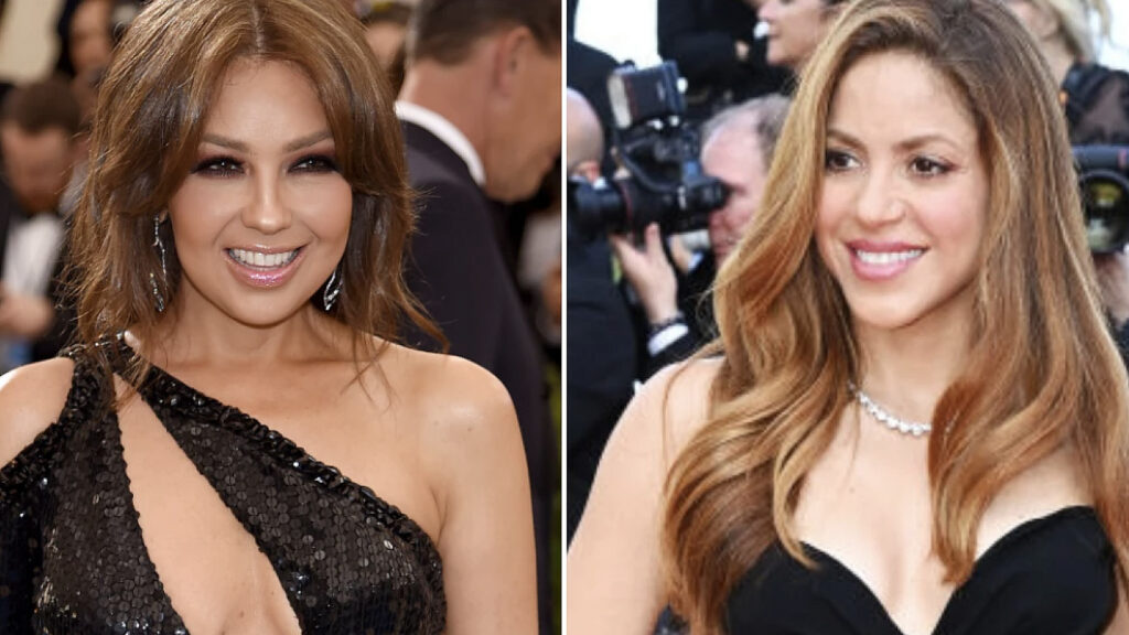 ¿Thalía se descargó a Shakira? La mexicana revela la verdad