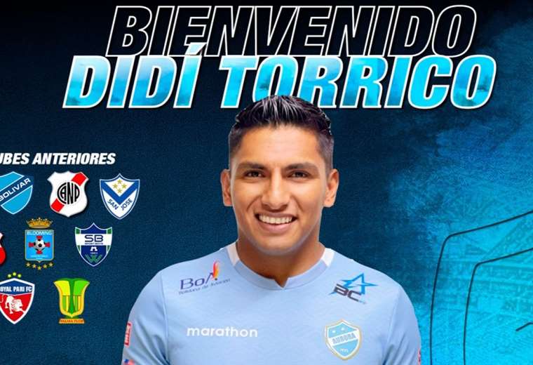 Didí Torrico will play with his brother Jair in Aurora