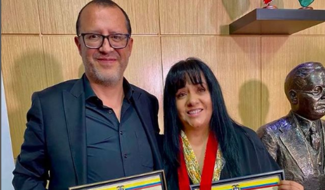 Esperanza Rico and Juan Manuel Ruíz received a prestigious journalistic award for their outstanding work