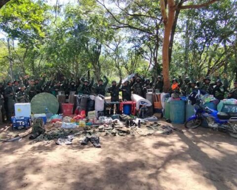 FANB dismantled the Tancol camp in Bolívar