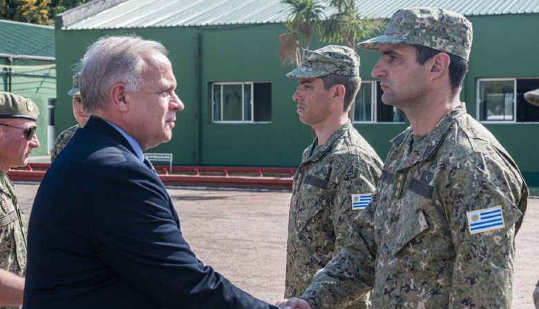 Farewell to the first relief group of the Army in Congo