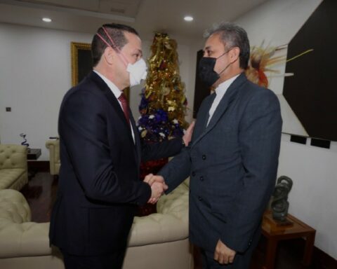 Foreign Minister Carlos Faría received the Iranian ambassador to evaluate the bilateral agenda