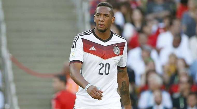 Former German world champion Jérôme Boateng, convicted of beating and injuring his ex-partner