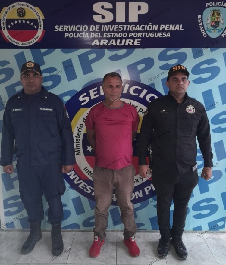 Four pedophiles identified and captured in Portuguesa