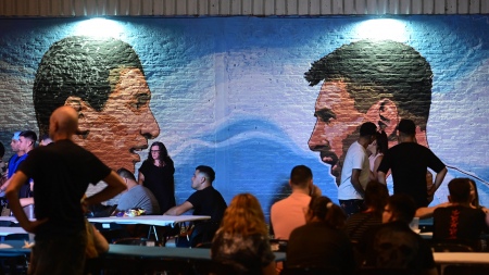 From Rosario to the world: the land of Messi, Di María and Scaloni beats the World Cup in murals