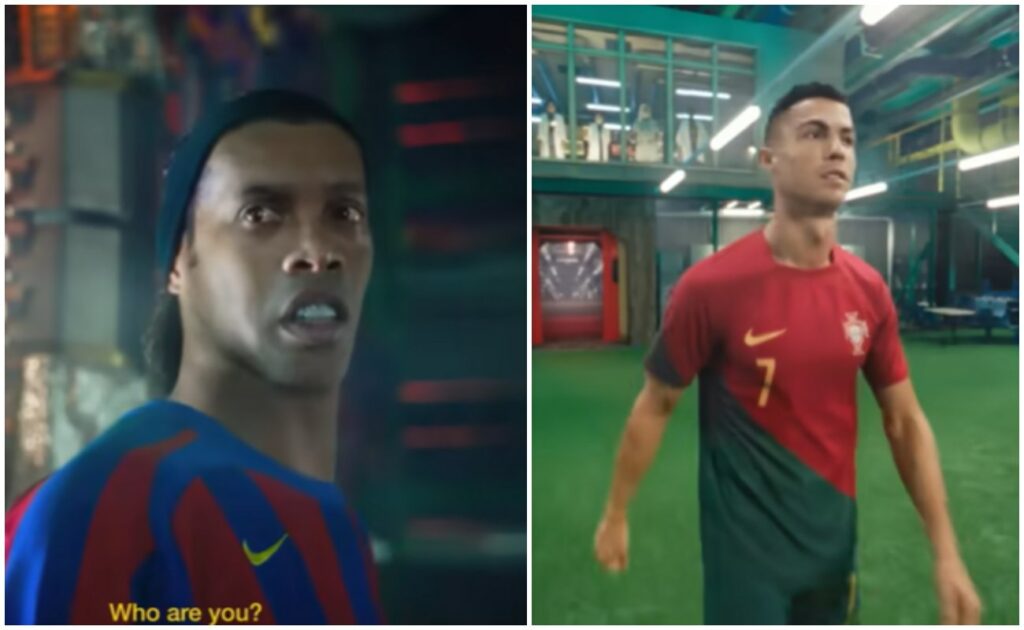 Futbolverso: Ronaldo, Ronaldinho, Cristiano and other stars dazzle in a new commercial