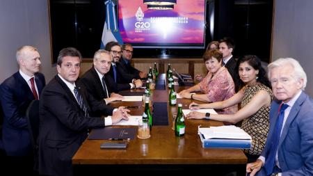 Georgieva: "It is very important that Argentina stays the course" economic