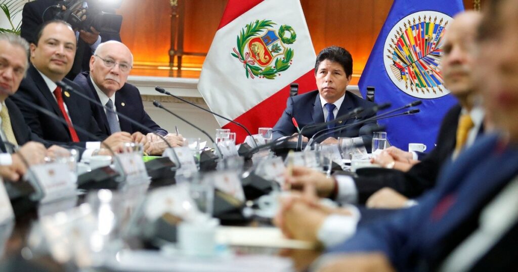 High-level mission of the OAS meets with the president of Peru due to political crisis