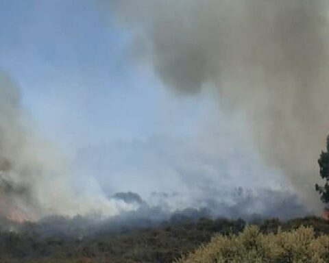 Huancavelica: Forest fire in Manchariscca devastates more than 10 hectares