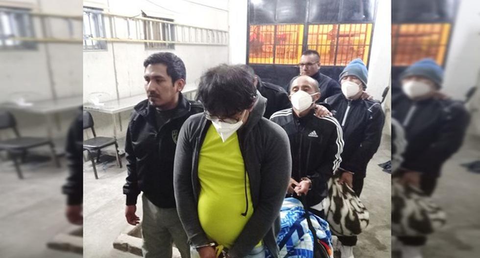 INPE of Arequipa transfers the head of Los cazatalentos to the Pasco prison