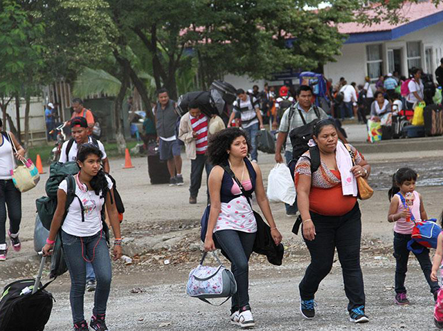 Desde el inicio de la crisis al menos 23,000 nicaragüenses intentaron obtener asilo. Foto La Nación