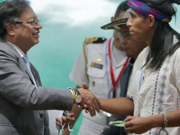 Indigenous people around the world recognize Petro as 'honorary leader'