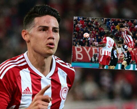 James Rodríguez is proud of his presence in Greece: "I am having fun"