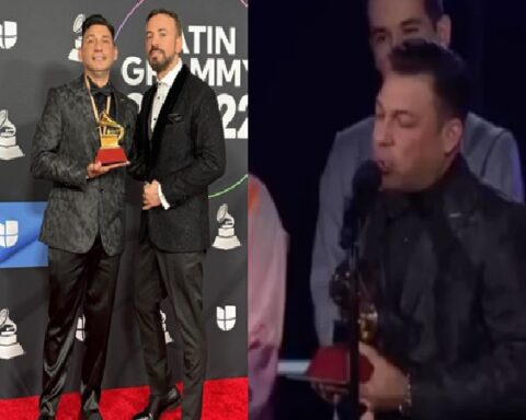 Jean Carlos Centeno dedicated his Latin Grammy to his "two angels in heaven"