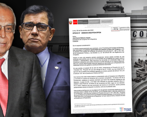 José Williams responds to Aníbal Torres: "You can attend the next plenary session"