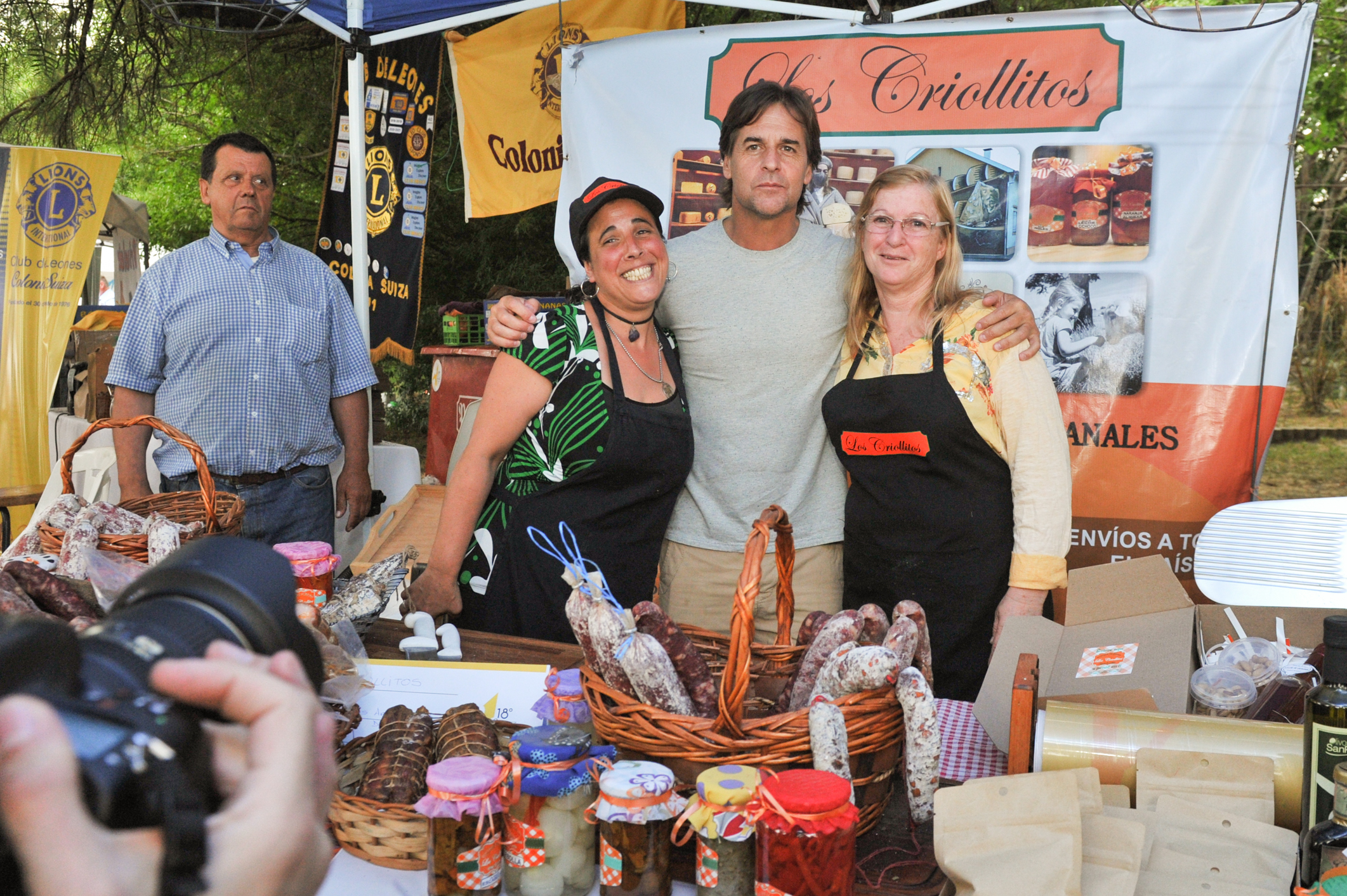 Lacalle Pou attended the Second National Knife Festival and the Cheese Expo