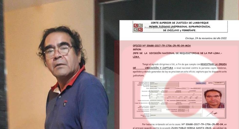 Lambayeque: They order the capture of the elected apepista regional councilor