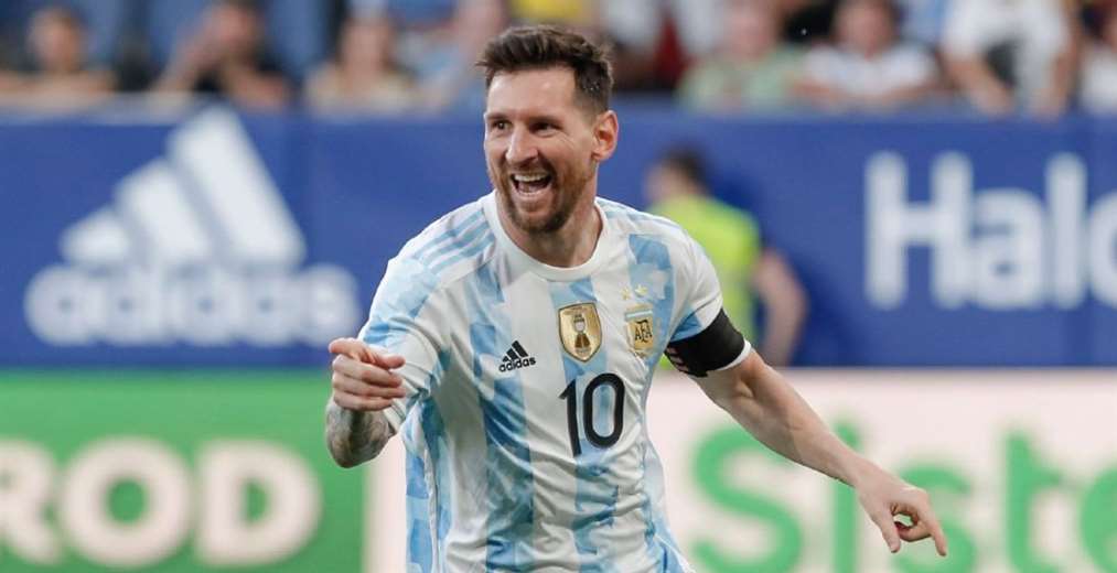 Lionel Messi leads Argentina's list for the World Cup