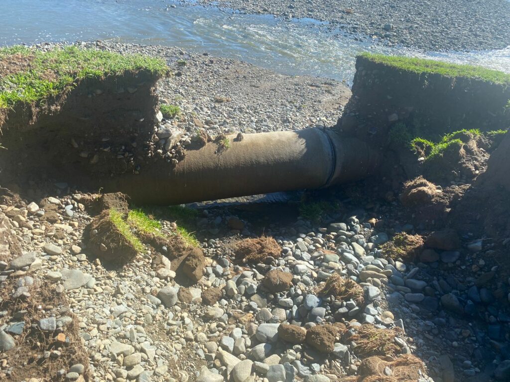 Los Alcarrizos, Pedro Brand and Pantoja are left without water supply after failure due to the flooding of the Haina River