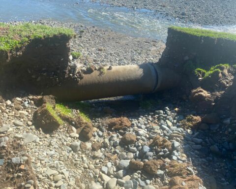 Los Alcarrizos, Pedro Brand and Pantoja are left without water supply after failure due to the flooding of the Haina River