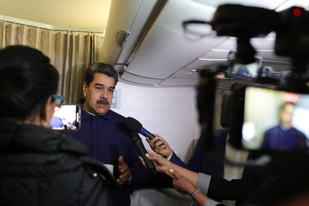 Maduro: our proposals had a great impact in Egypt