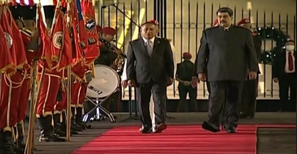 Maduro received the Prime Minister of Belize John Briceño in Miraflores