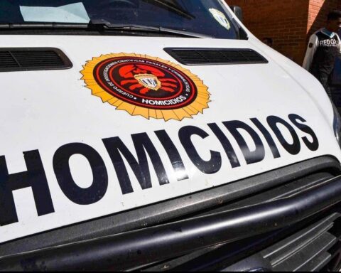 Man murdered his partner in front of their children