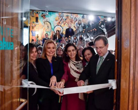Maru Campos inaugurated the Month of Chihuahua in the United States