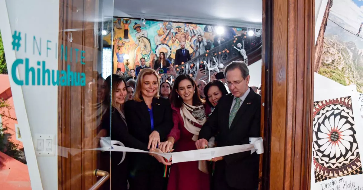 Maru Campos inaugurated the Month of Chihuahua in the United States