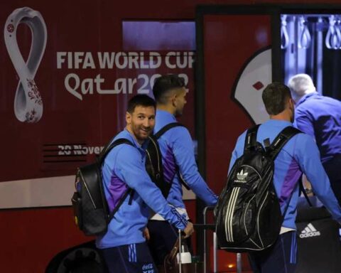 Messi and the Argentine team arrive in Qatar to play the 2022 World Cup