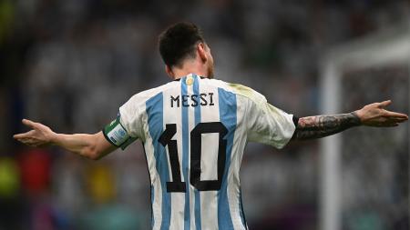 Messi equaled Maradona's mark for most games played in World Cups