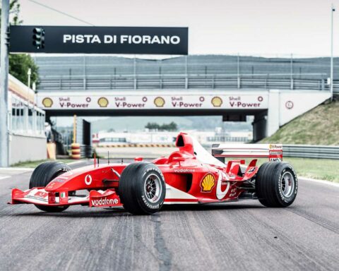 Michael Schumacher's 2003 Ferrari auctioned for €13m