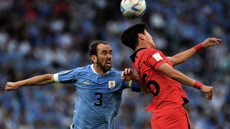 Minute by minute: Uruguay draws with South Korea
