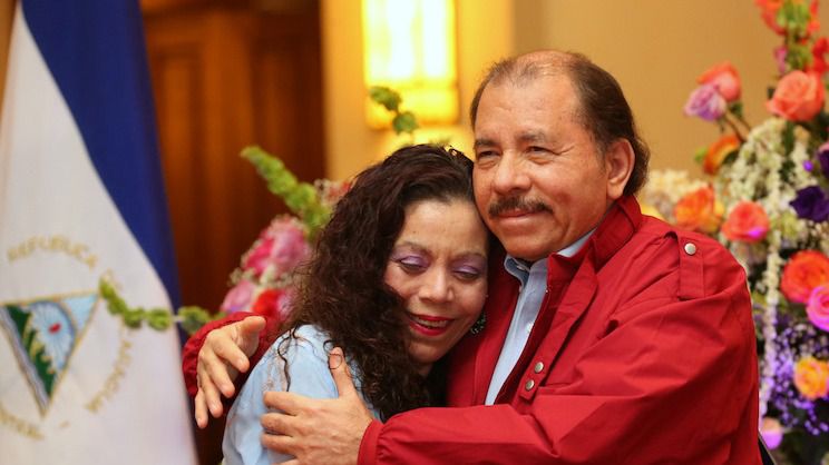 Murillo is released in praise and thanks congratulations on Daniel Ortega's birthday