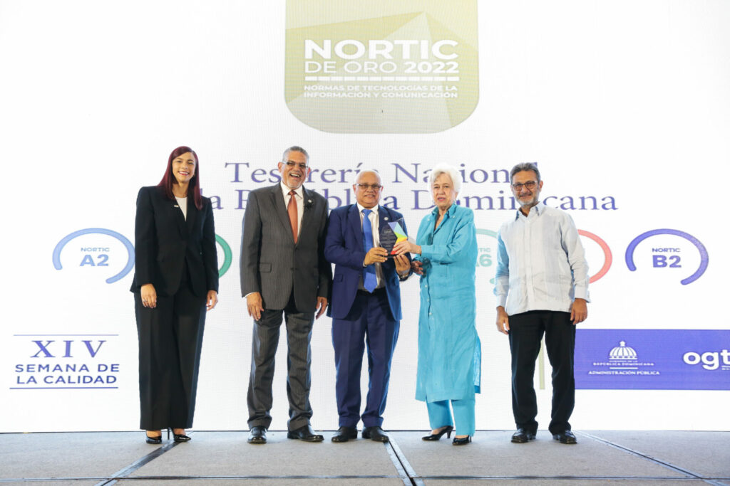 National Treasury wins Nortic Gold Award 2022