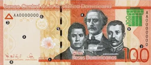 Nuevo billete de RD$100.00 circulará desde el viernes