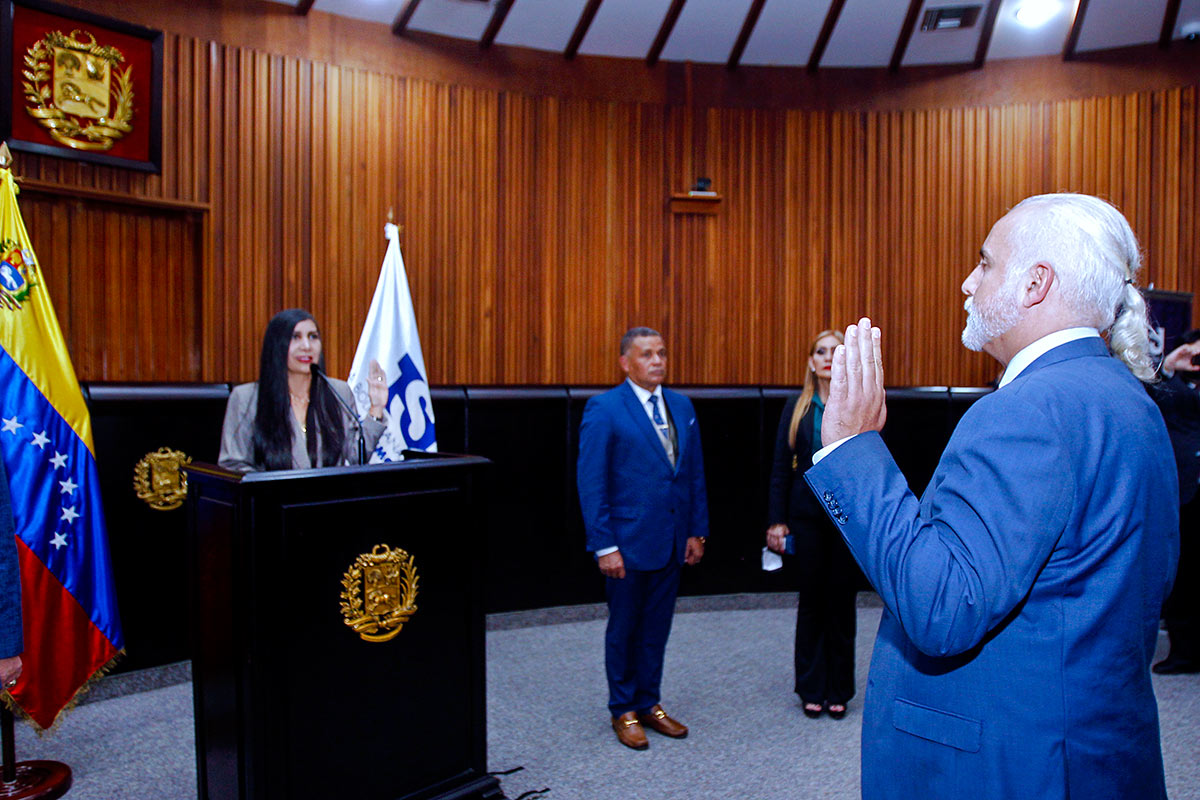 New president of the Criminal Judicial Circuit of Caracas is sworn in