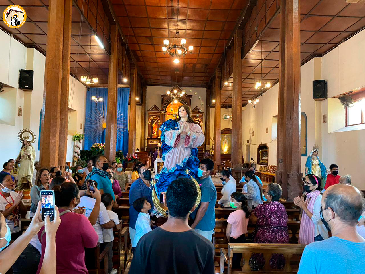 Nicaraguan regime prohibits processions in honor of the Virgin Mary in Tipitapa