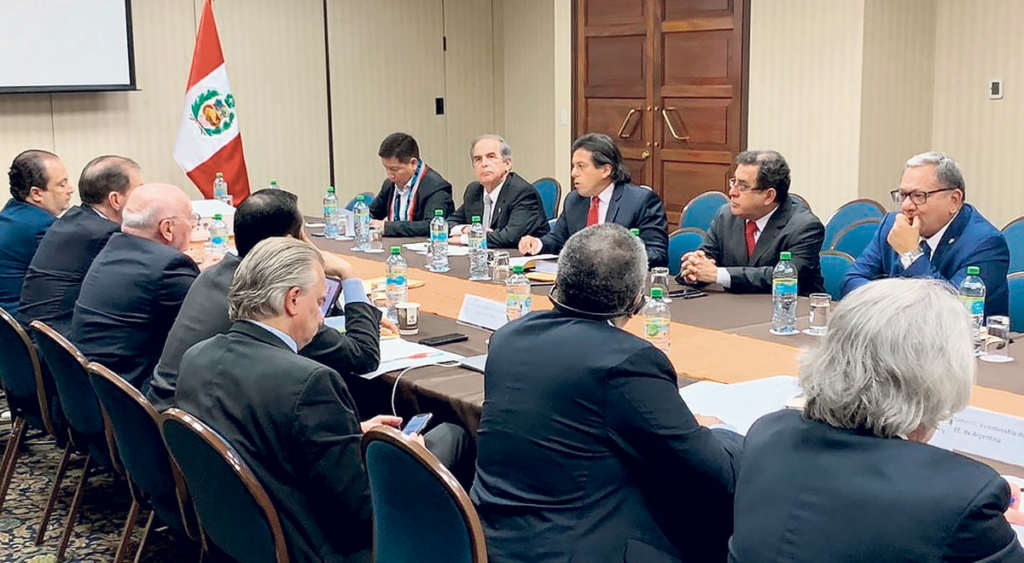 OAS Mission met with opposition groups, church and press