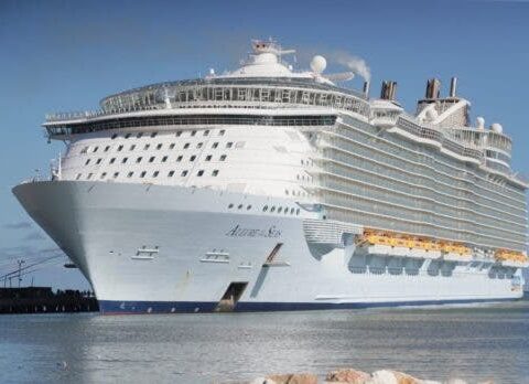 Llega a Taino Bay uno de los cruceros más grande del mundo