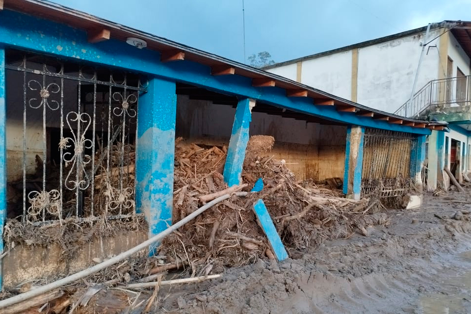 Orange alert in Mérida after rains that left more than 209 families affected