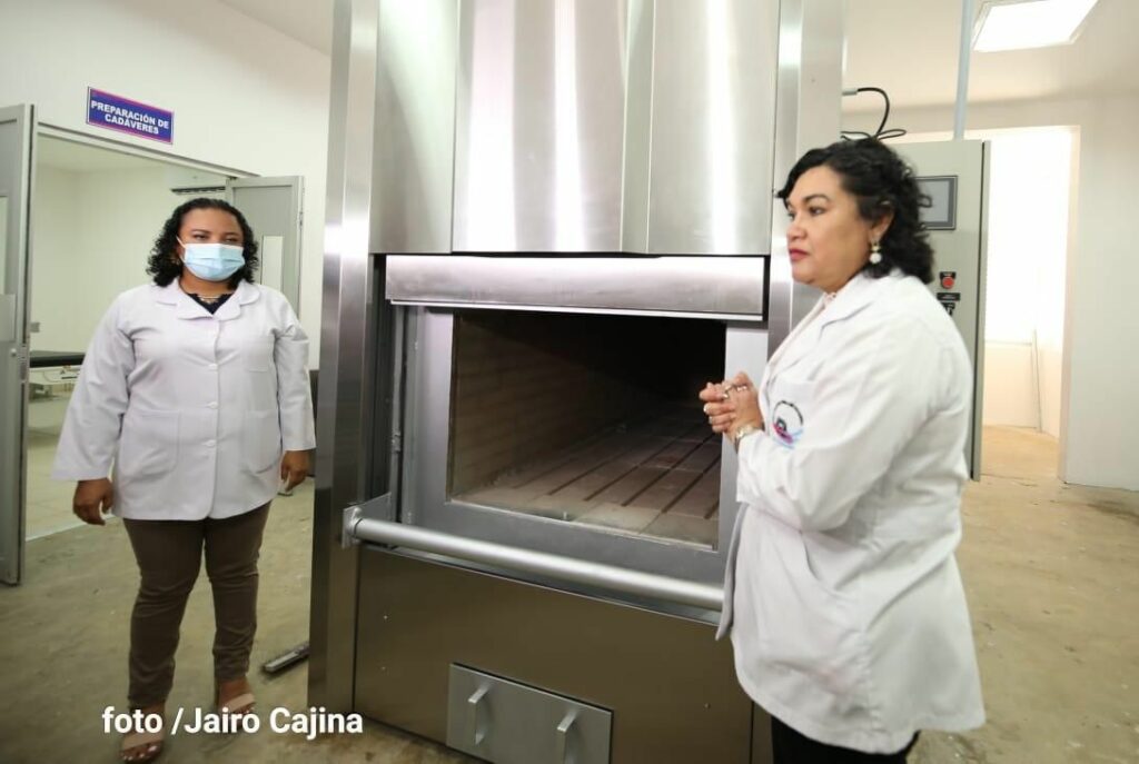 Ortega Regime Installs Free Cremation Center in Mateare
