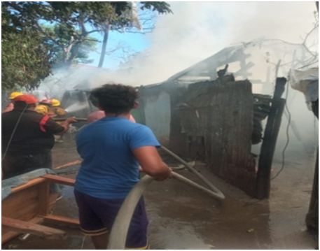 PN investigates fires that consumed four homes in Santiago Rodríguez and Dajabón